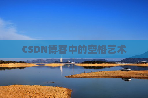 CSDN博客中的空格艺术